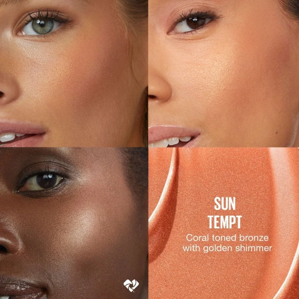 💎 Maybelline Sunkisser Multi Use Blendable Liquid Blush 10 Sun Tempt New